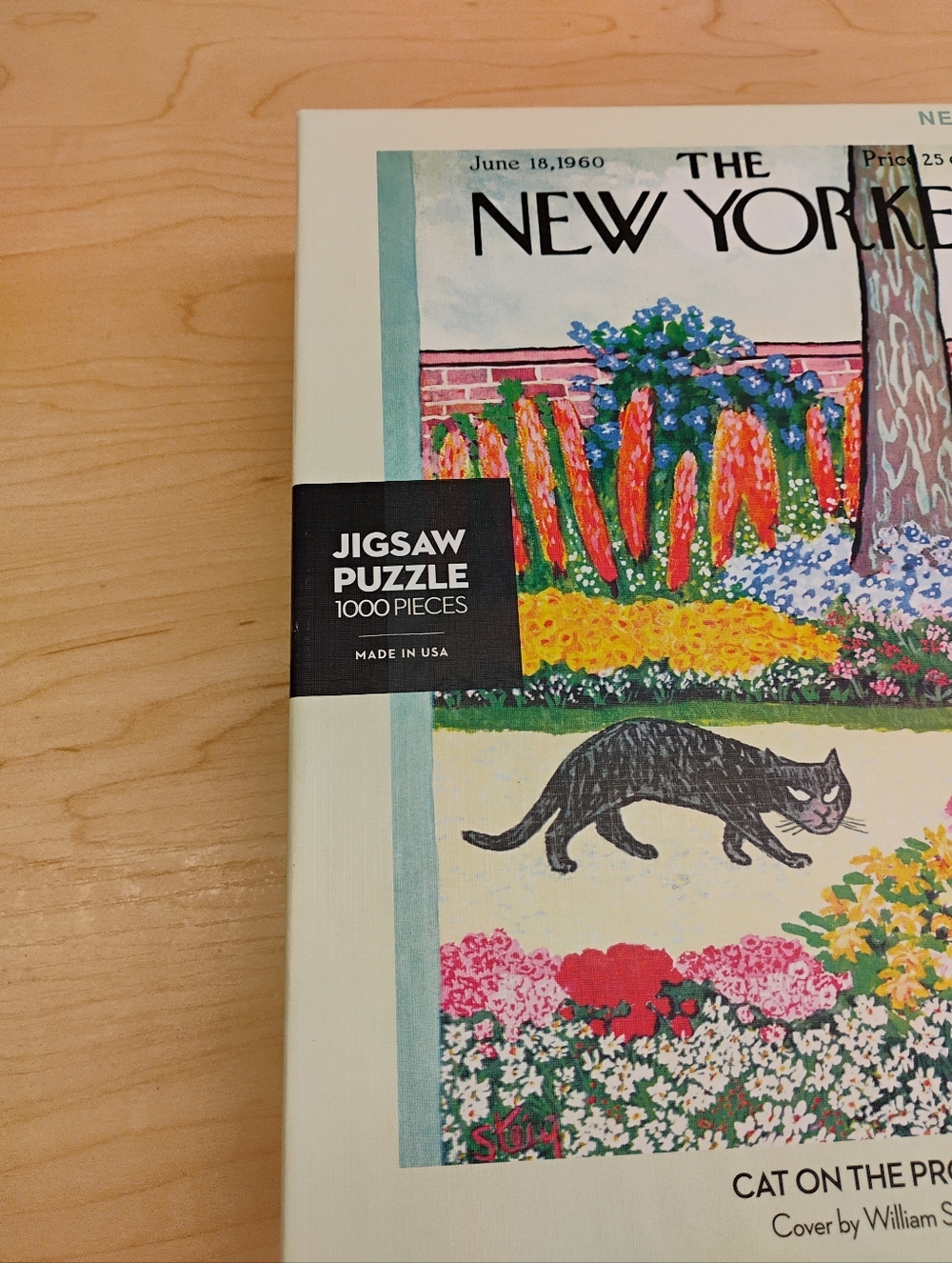 The New Yorker 'Cat on the Prowl' 1000-Piece Jigsaw Puzzle - Multicolor - Picture 8 of 15